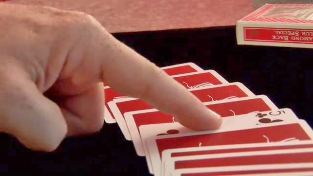 Reversed card magic trick